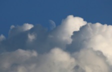 A Mix of Moon and Cloud